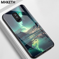Case For Samsung A6+ 2018 J8 2018 J7 pro J6 Plus 2018 J6 Prime High-End Glass Phone
