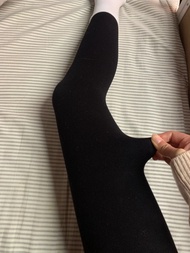 Quần Legging Dày Lót Lông Cừu Màu Xám Cho Nữ Mùa Thu Đông Quần Dài Đến Mắt Cá Chân Ôm Vừa Vặn Quần L