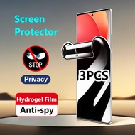 3Pcs HD Anti Blue Light Soft Film For Honor Play 60A 60 Plus Anti Spy Privacy Screen Protector For H
