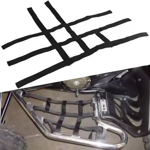 ATV Nerf Bar Nets Waterproof Nylon Toolkit For YAMAHA Raptor 700 700R YFM 700RW 700RSL 700RSE SE 660