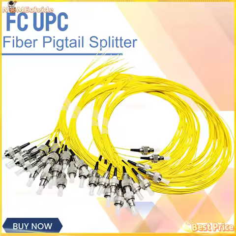 FC UPC Pigtail Optic UPC Connector 1.5M SM FC G652D Single-Mode 0.9MM LSZH Fiber Pigtail