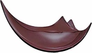 Fukui Craft Sashimi Plate Pot, Toyama Moriki Made in Japan, Storage/Black Dry Lacquer