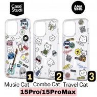 CaseStudi - 音樂貓 iPhone 15 Pro Max Case: Cast Music Cat Magsafe 保護殻 音樂貓// / NUMBER 1