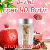 DIVINE COLLAGEN PEMUTIH ECER 40 BUTIR, DVINE ORIGINAL, D-VINE, D VINE