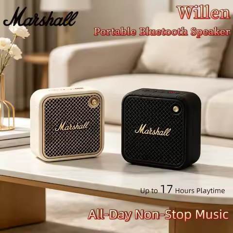 Marshall Willen Portable Mini Speaker Wireless Bluetooth Outdoor IP67 Waterproof 15H Battery Stereo 