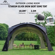 🔥Ready stock🔥MOUNTAINHIKER 2025 Upgraded Zipper Dome Tent Dome Luxury Tent Family Tent Outdoor Tarpa