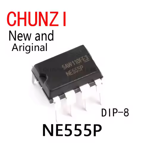 10PCS New and Original IC NE555 NE555N 555P DIP-8 NE555P
