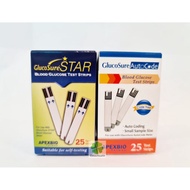 Glucosure Star / Autocode Blood Glucose Test Strips 25's