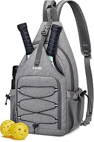 G4Free Pickleball Bag, Men's and Women's Pickleball Backpack, Adjustable Crossbody Sling Bag, Lightw