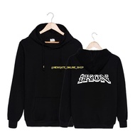 KPOP IKON FIRE LOGO HOODIE JACKET