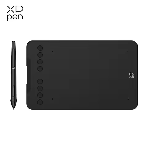 XPPen Deco Mini7 V2 Graphics Tablet 7‘’ Digital Drawing Tablet 16384 Levels for Android Mac Windows 