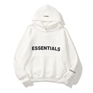 New ESSENTIALS Crew Neck Hoodie Men Casual Sports Cool Hoodie Printed Fleece Oversized Hoodie Fashio