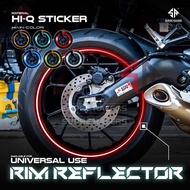 Universal Use I Sticker Sport Rim I 16PCS I Wheel Reflective Strips I Motorcycle Tape Sticker Rim I OT-SKSR01 M:UNI