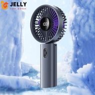Foldable Fan 5000mAh Rechargeable Battery Convenient Control Adjustable Fan