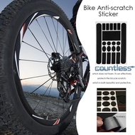AU MTB Bike Stickers Anti-scratch Anti-Rub Bicycle Frame Protector Scratch Stick [countless.sg]