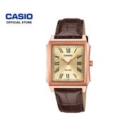 Casio General MTP-B190RGL-9BV Brown Leather Band Men Watch