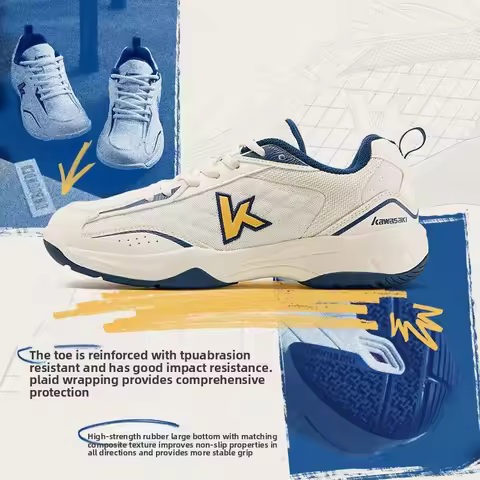KAWASAKI badminton shoes Wujie men's and women's sports shoes