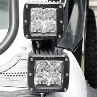 CJ7F สำหรับpolaris Rzr Xp 1000 900 กระจกด้านข้างเสาม้วนวงเล็บforpolarisหมอกโคมไฟforpolaris Rzr P7Q2M
