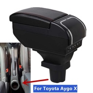 For Toyota Aygo X Armrest box For Toyota Aygo X car armrest box Internal Retrofit with USB charging 