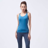 ULTRACOOL- 涼感織帶Bra Top-摩洛哥藍