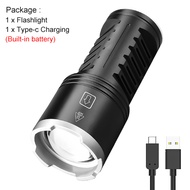 Asafee S2302 30W LED High power tactical flashlight 3000LM 1500M zoomable built-in 3x18650 batteries