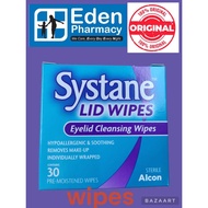 Alcon Systane Lid Wipes, Systane Eyelid Cleansing Wipes ( 30's )