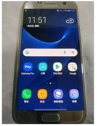 香檳金美型三星Samsung Galaxy S7 4G+32G 5吋G930FD 安卓8.0 雙卡手機不明顯烙印