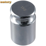 UMISTY 1000 g Calibration Weight, Silver Stainless Steel Scale Calibration Weight, Accurate 1KG High
