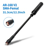 【Trending in Fashion】 AR-168 Goosenecek Tactical Antenna Dual Band SMA-Female For K5 K5 -5R BF-888S 