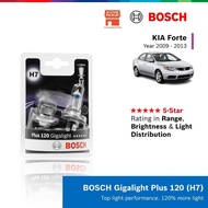 Bosch Plus 120 Gigalight H7 Headlight Bulb for Kia Forte TD