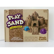 DIY CREATION PLAY SAND MAGICAL AND MOULDABLE "MAGIC CASTLE" NON-TOXIC SAFE TO PLAY (BK38066)