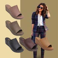 ASWIN Kasut Tinggi Perempuan / Wanita Wedges / Women Wedges / Lady Wedges / Kasut Wanita Wedges 55-6