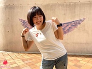 【預購】六角恐龍Hobby純棉刺繡白T