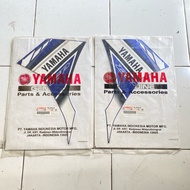 Yamaha jupiter Mx 2013 Wing Sticker Striping biru YGPOriginal (GP EDITION) 50C-F832C-D0 50C-F832D-D0