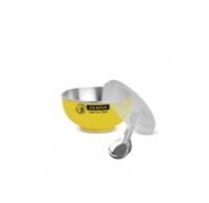 [HCM]BỘ CHÉN KIDDY CÓ NẮP NHỰA + MUỖNG INOX ZEBRA