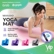 Cheap Miisoo Yoga Mat Nbr 10Mm Gym Carpet Sponge Yogamat Free Bag - Pink 8Mm A0Y8