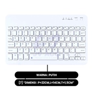 WIRELESS BLUETOOTH KEYBOARD PORTABLE FOR ANDROID / IOS / PC