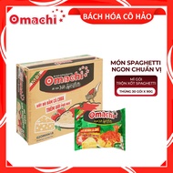 THÙNG 30 GÓI MÌ TRỘN XỐT SPAGHETTI OMACHI 90 GRAM