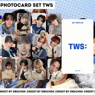 TWS PHOTOCARD SET TWS UNOFFCIAL PC/ shinyu dohoon jihoon kyungmin youngjae hanjin Photocard/
