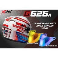 XDOT G626 HELMET VISOR SIANG MALAM