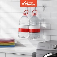 10PCS Transparent Stainless Steel Hooks – Wall-Mounted, 5kg Load, 180° Swivel (7x7cm, TS2)  10PCS Ca