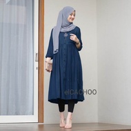 Tunik cantik dan mewah import Tunik Uniqlo Original Tunik Baju Atasan Wanita Tunik silk premium Atas