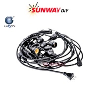 IWACHI -【IP65 waterproof】String Light E27 Waterproof Connectors Outdoor IP65 Custom String Light Out
