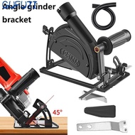 Angle Grinder Holder Angle Grinder Bracket 45°Adjustable Angle Grinder Stand Dust Free for Cutting Angle Grinder Holder Dust Free Angle Grinder Bracket for Cutting GUFUZI