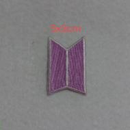 Patch Logo Bordir BTS/ARMY