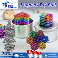 5MM 216PCS Magnet Beads Cube Building Toy Colorful Cube Splicing Toys DIY Magnet Toys Educational se