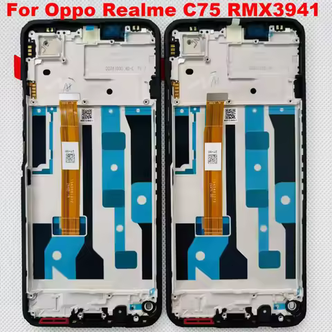 Original For Oppo Realme C75 4G RMX3941 LCD Display Screen Touch Panel Digitizer Replacement For Rea