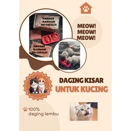 Daging kisar untuk kucing / serbuk daging / daging kisar 500g / daging fresh /  Dust Meat  / Pet Foo