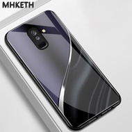 Case For Samsung A6+ 2018 J8 2018 J7 pro J6 Plus 2018 J6 Prime Small Design Glass Phone