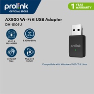 Prolink USB WiFi Adapter Wireless Adapter AX900 WiFi 6 5Ghz & 2.4GHz USB WiFi Dongle Plug&Play for W